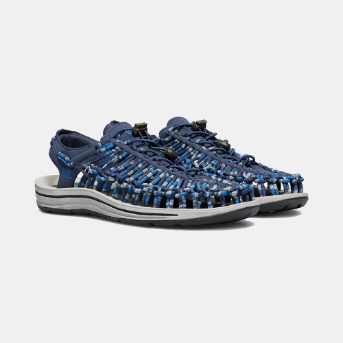 Keen Uneek Sandaler Herr Blå | VWXRY8095