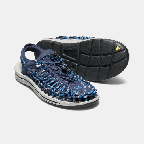 Keen Uneek Sandaler Herr Blå | VWXRY8095