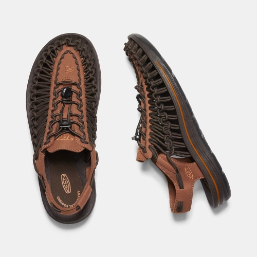Keen Uneek Sandaler Herr Bruna Kaffe | EAXDZ0385