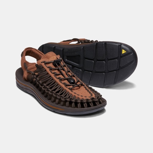 Keen Uneek Sandaler Herr Bruna Kaffe | EAXDZ0385