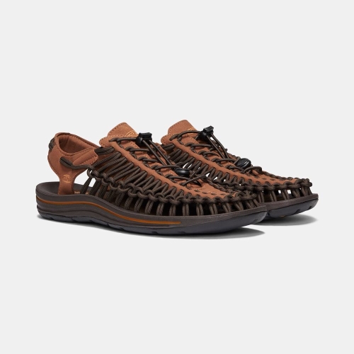 Keen Uneek Sandaler Herr Bruna Kaffe | EAXDZ0385