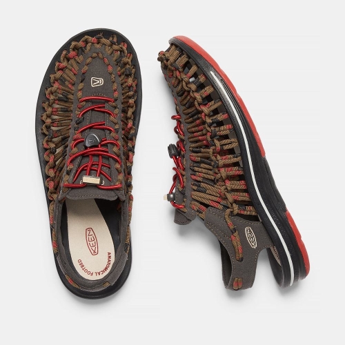 Keen Uneek Sandaler Herr Bruna Röda | JUCIO8361