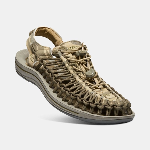Keen Uneek Sandaler Herr Camo Olivgröna | IDQHL6421