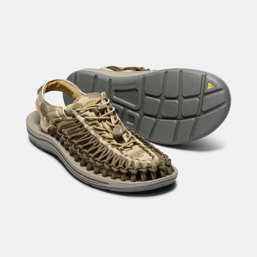 Keen Uneek Sandaler Herr Camo Olivgröna | IDQHL6421