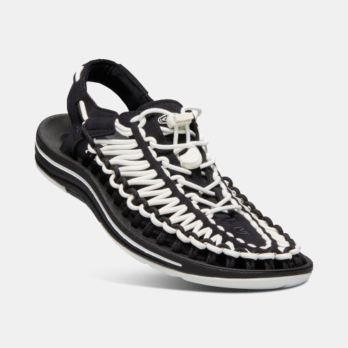 Keen Uneek Sandaler Herr Svarta Vita | XYWCE5321