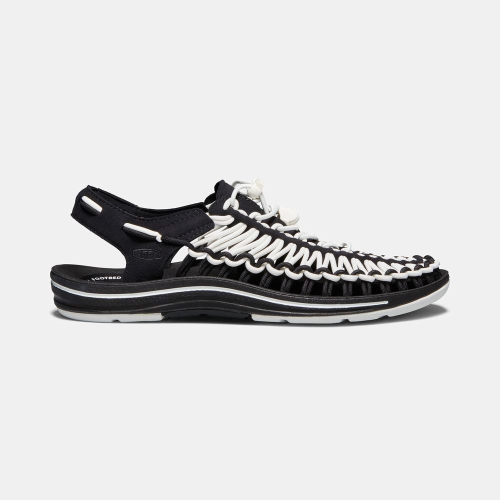 Keen Uneek Sandaler Herr Svarta Vita | XYWCE5321