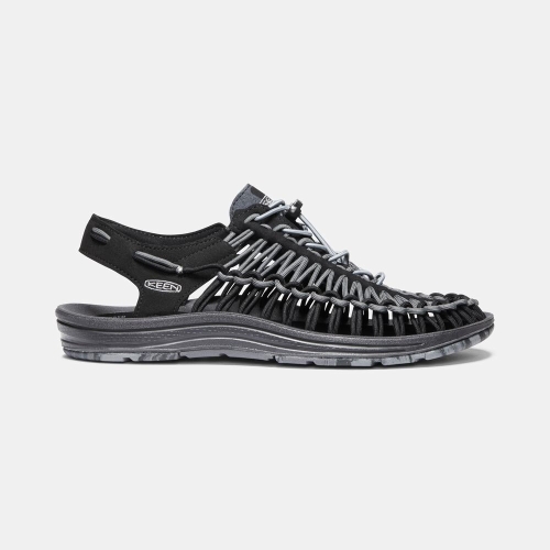 Keen Uneek Sandaler Herr Svarta | YOWJF3891