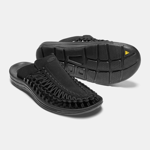 Keen Uneek Uneek Sandaler Herr Svarta | OWBEZ7326