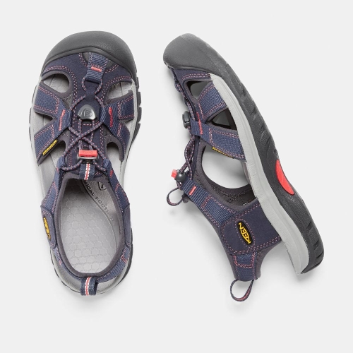 Keen Venice H2 Sandaler Dam Marinblå Korall | UWEKS4279