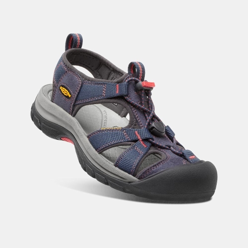 Keen Venice H2 Sandaler Dam Marinblå Korall | UWEKS4279