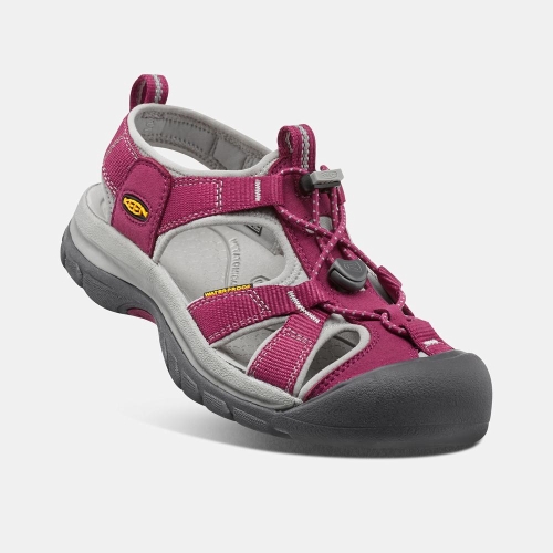 Keen Venice H2 Sandaler Dam Röda Grå | ZKSRO6985