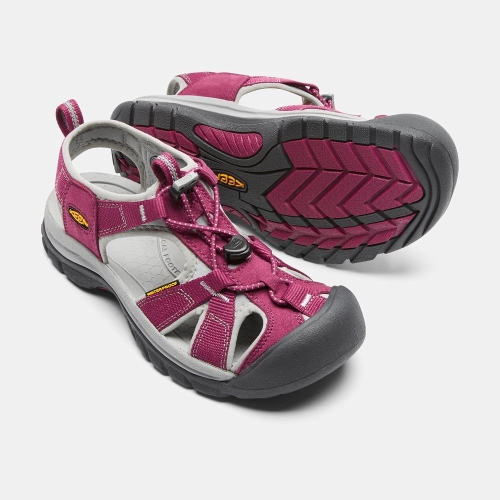 Keen Venice H2 Sandaler Dam Röda Grå | ZKSRO6985