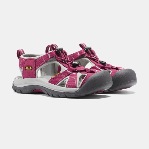 Keen Venice H2 Sandaler Dam Röda Grå | ZKSRO6985