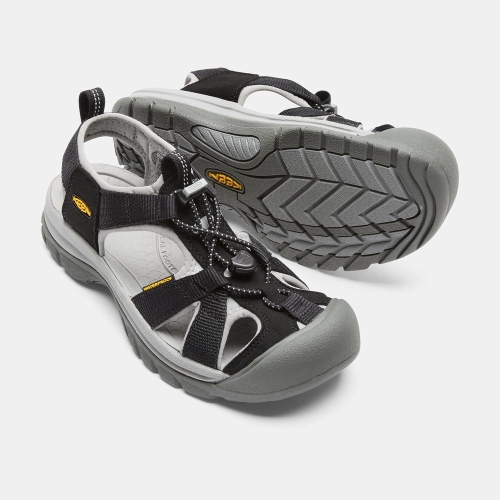Keen Venice H2 Sandaler Dam Svarta Grå | COTJN1625