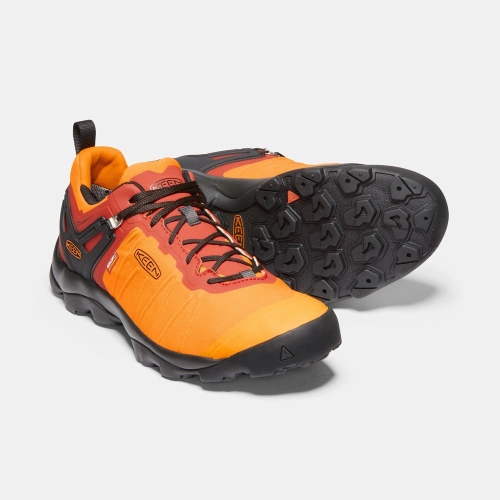 Keen Venture Vattentäta Vandringsskor Herr Orange Svarta | LIAHY5102