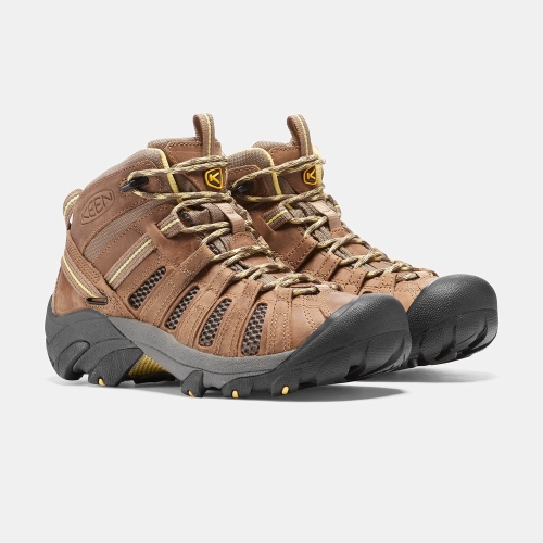 Keen Voyageur Mid Vandringskängor Dam Bruna | YMBDA1948