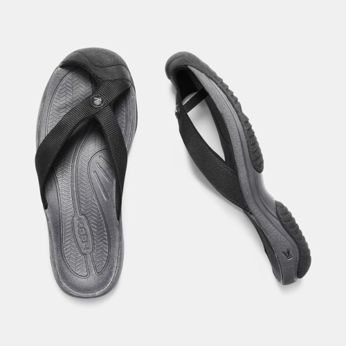 Keen Waimea H2 Sandaler Herr Svarta Grå | VURDQ3518