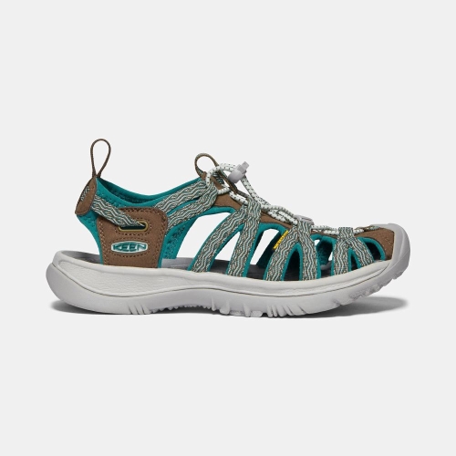 Keen Whisper Vandringssandaler Dam Bruna Blå | XLPHR9683