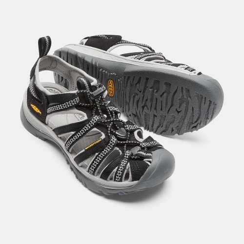 Keen Whisper Vandringssandaler Dam Svarta Grå | OTRPH3524