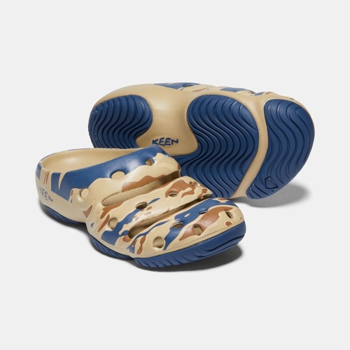 Keen Yogui Arts Sandaler Herr Khaki Blå | GXMYK1075