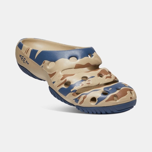 Keen Yogui Arts Sandaler Herr Khaki Blå | GXMYK1075