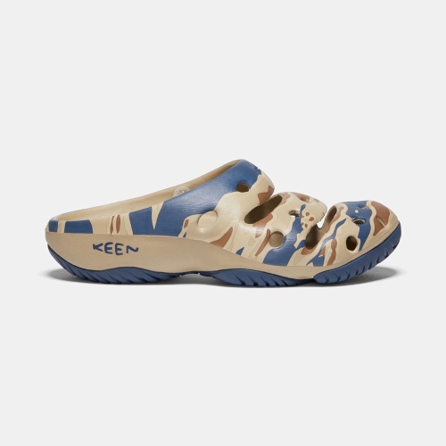 Keen Yogui Arts Sandaler Herr Khaki Blå | GXMYK1075