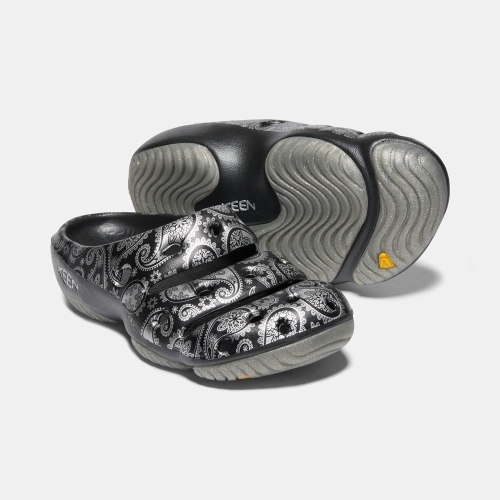 Keen Yogui Arts Sandaler Herr Svarta Silver | YARKU7180