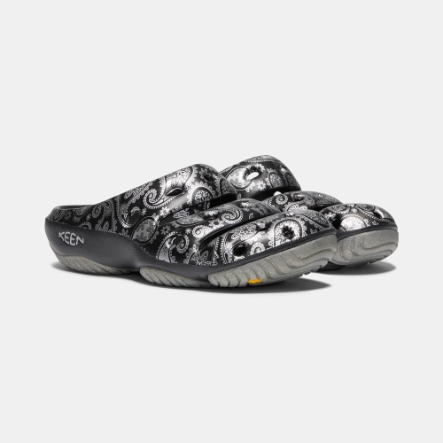 Keen Yogui Arts Sandaler Herr Svarta Silver | YARKU7180