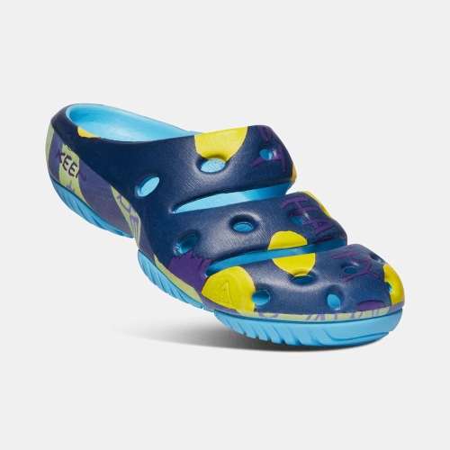 Keen Yogui Artsfull Sandaler Dam Marinblå | EWXSB7138
