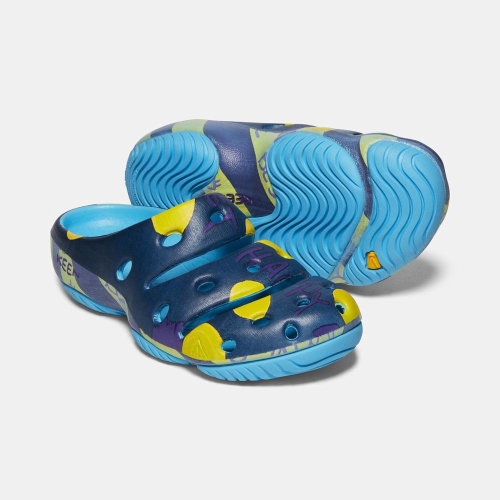 Keen Yogui Artsfull Sandaler Dam Marinblå | EWXSB7138